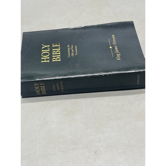 Holy bible book king James version old & new testaments paperback 2002 READ - Picture 2 of 5